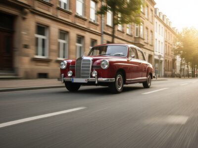 Mercedes 180 D Ponton mieten in Mönchengladbach hero