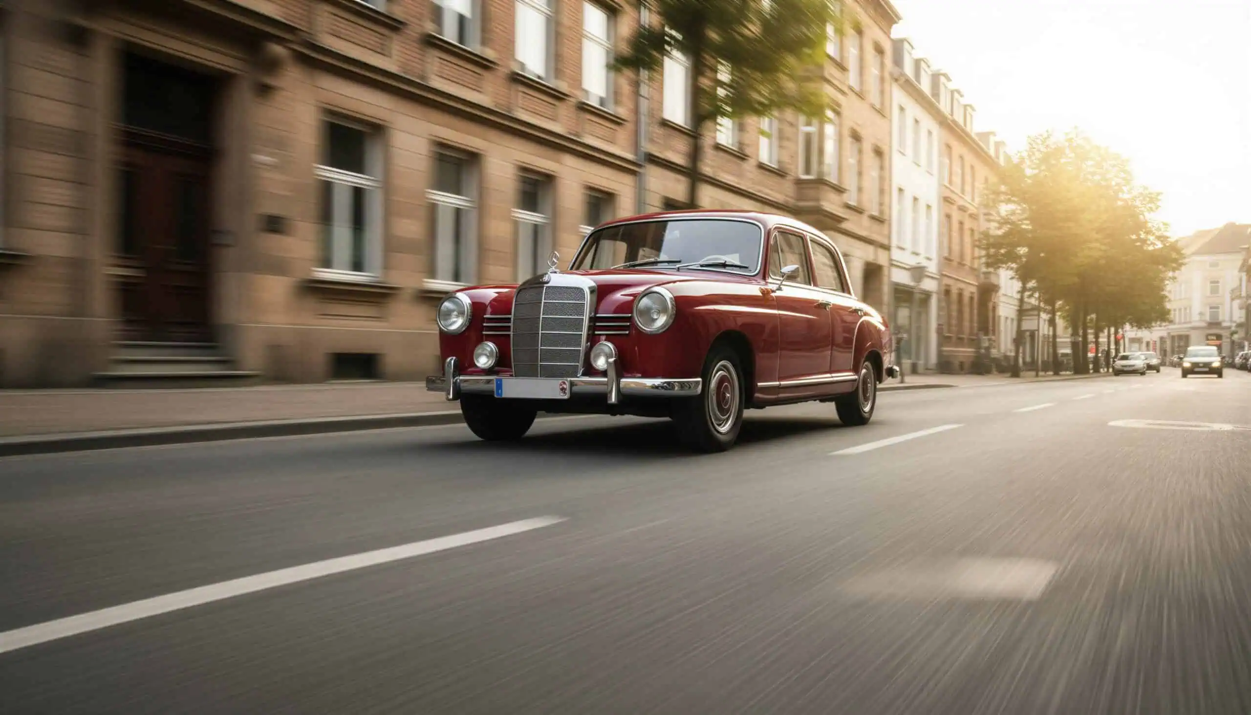 Mercedes 180 D Ponton mieten in Mönchengladbach hero