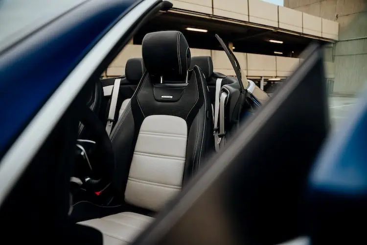 Sitze vom Mercedes C63s AMG Cabrio in Stuttgart