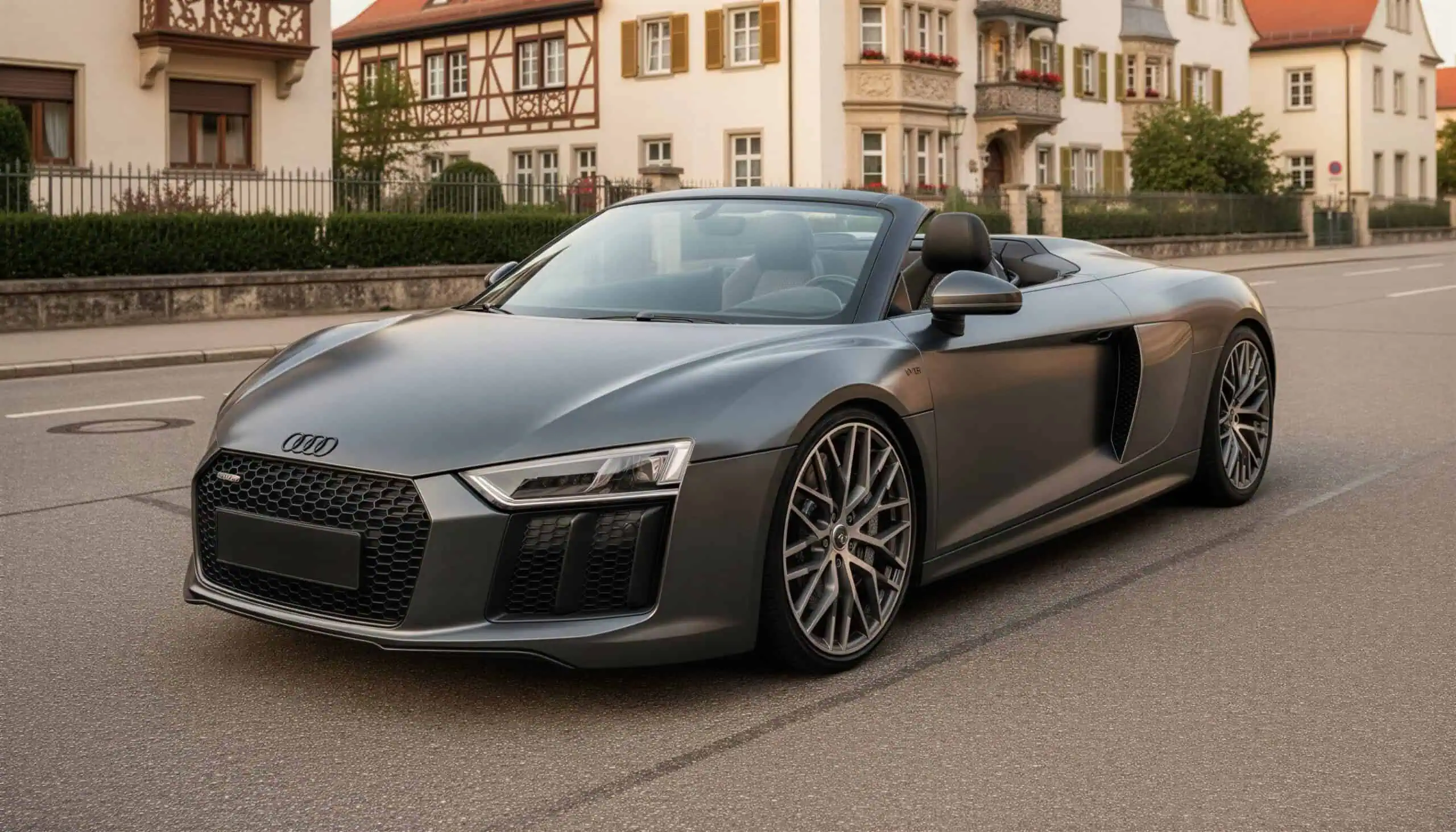 Audi R8 Quattro Spyder V10 hero