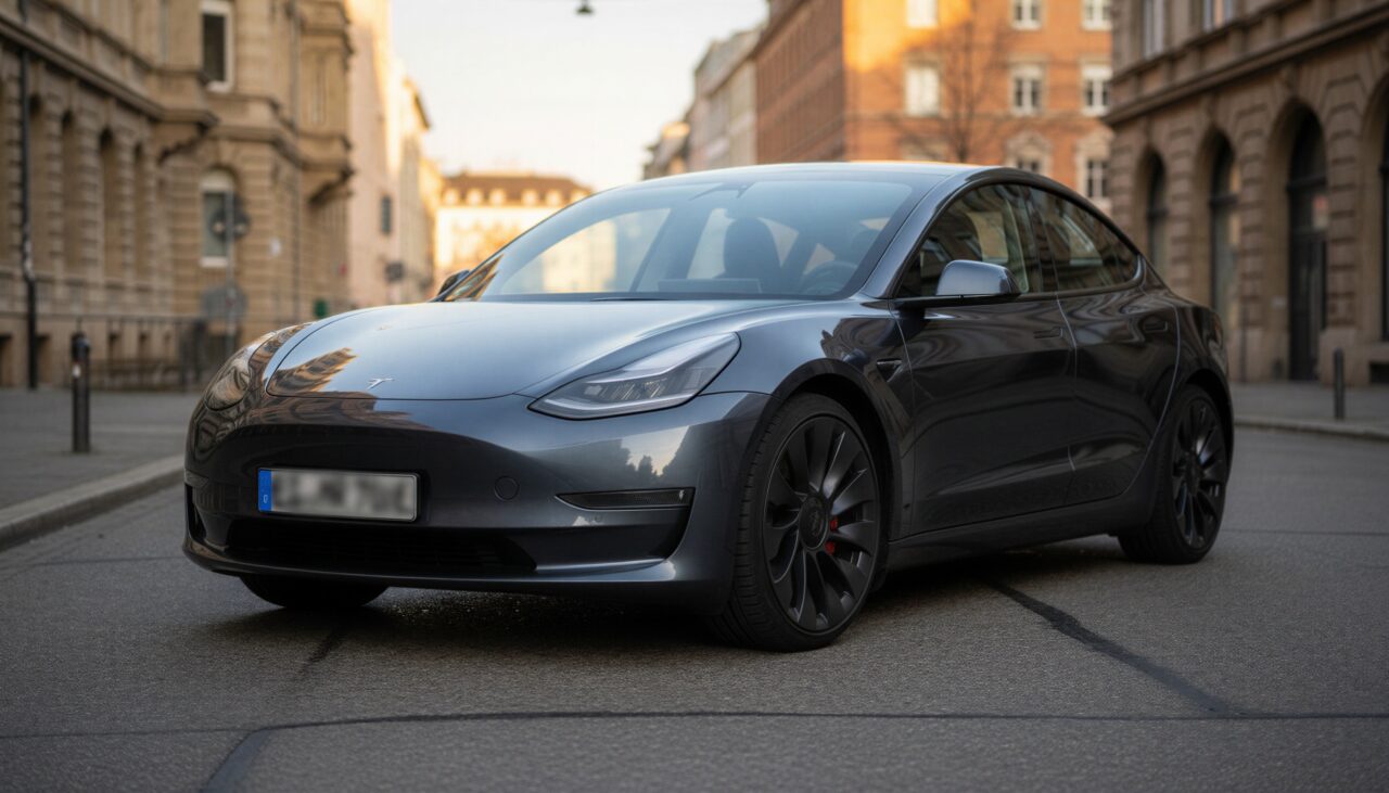 Tesla Model 3 performance mieten in Stuttgart hero