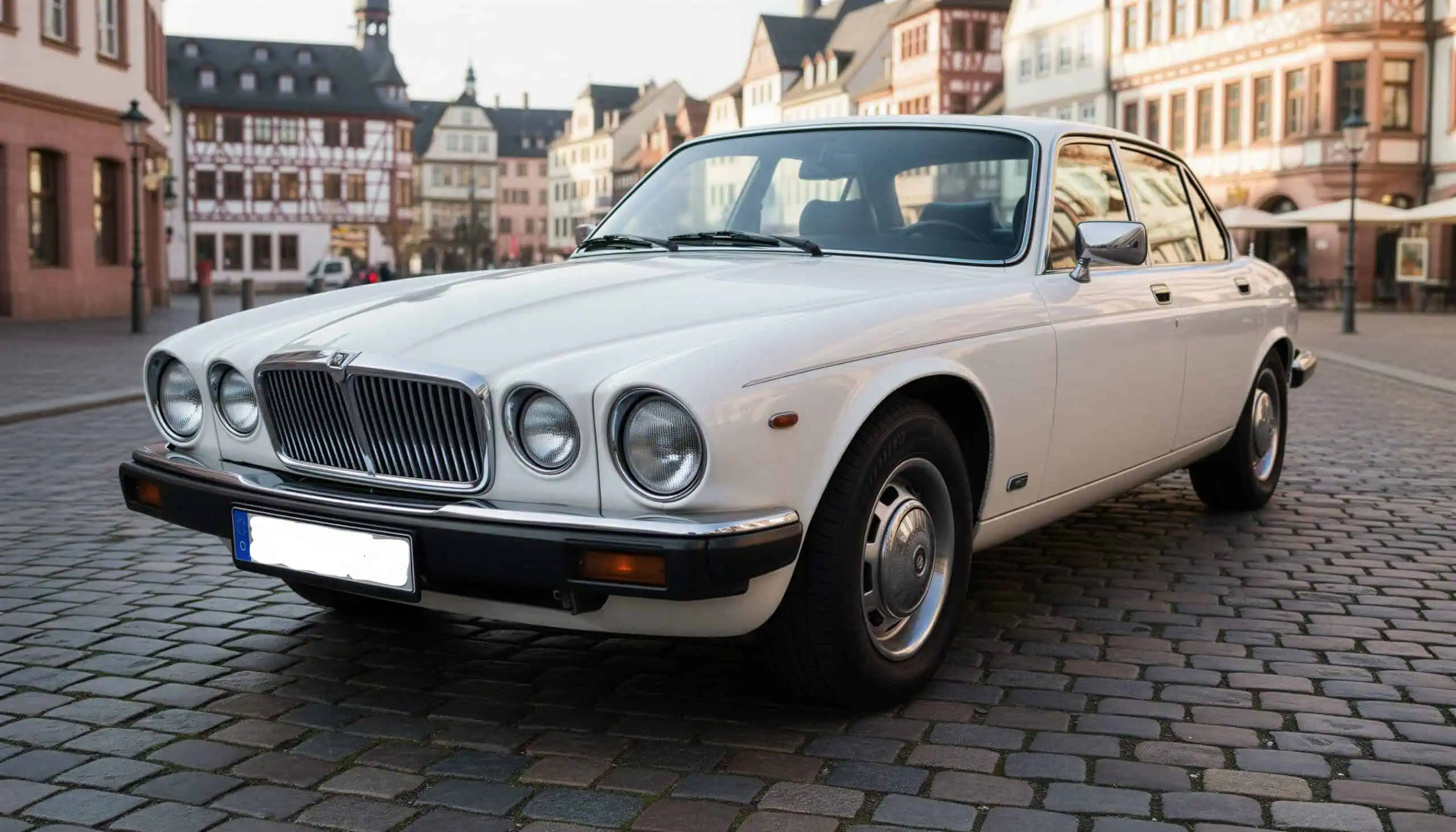 Jaguar XJ6 Oldtimer (1984) mieten in Frankfurt hero