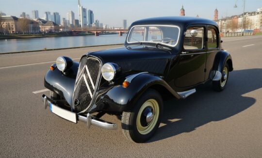 Citroen 11CV (1953) mieten in Frankfurt hero
