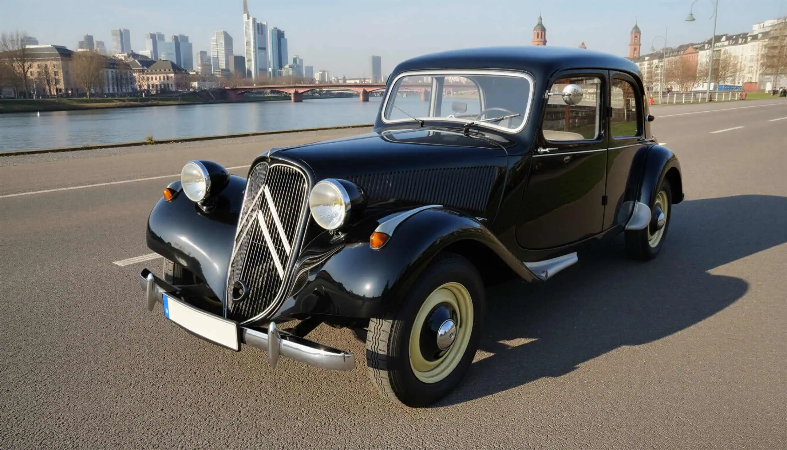 Citroen 11CV (1953) mieten in Frankfurt hero