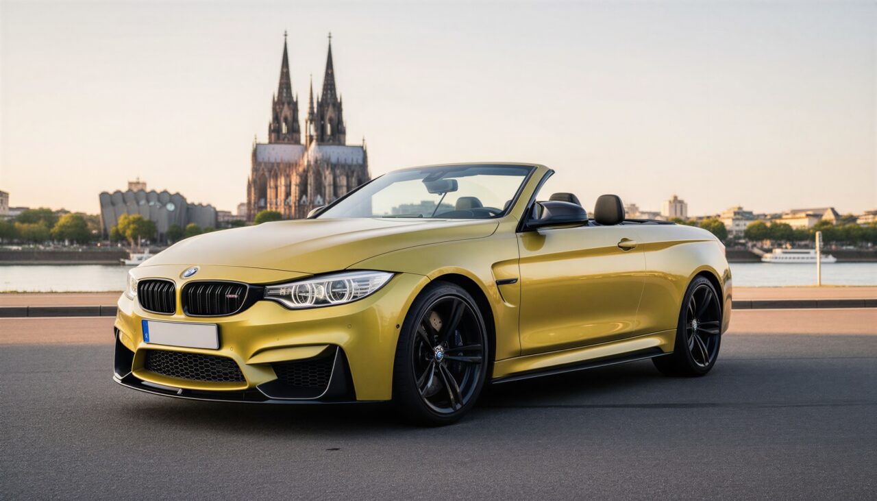 BMW M4 Cabrio mieten Köln hero