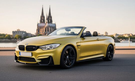 BMW M4 Cabrio mieten Köln hero