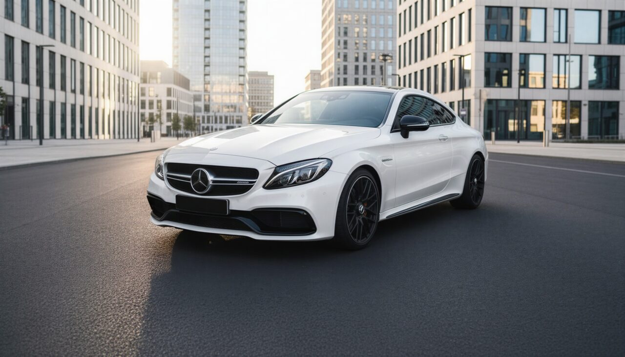 Mercedes C63S AMG mieten in Bielefeld hero