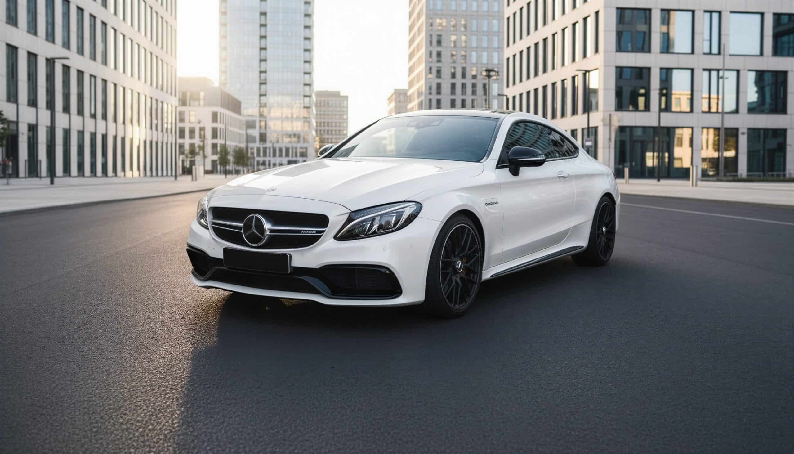 Mercedes C63S AMG mieten in Bielefeld hero