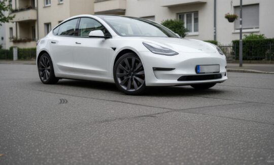 Tesla Model 3 SR Plus mieten in Saarbrücken hero