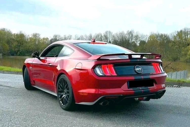 Heckansicht vom Ford Mustang GT in Hamburg