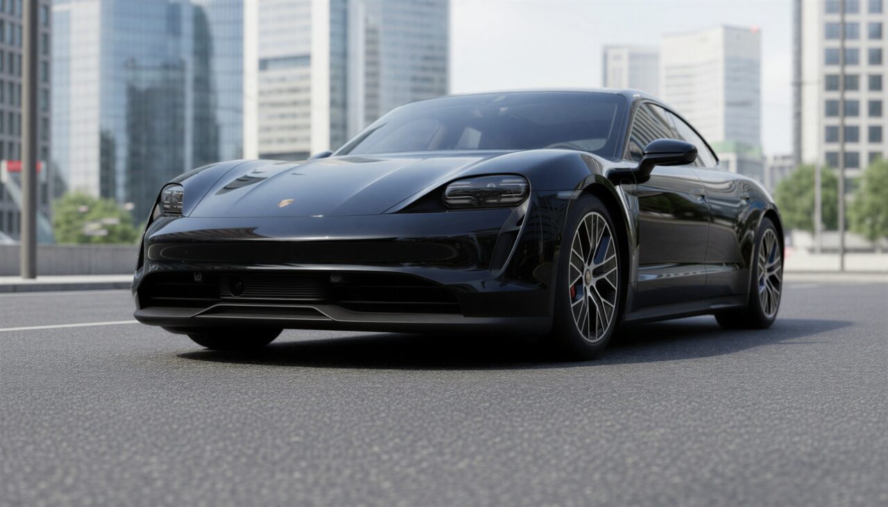 Porsche Taycan 4S mieten in Frankfurt hero