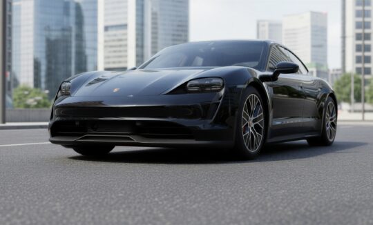 Porsche Taycan 4S mieten in Frankfurt hero