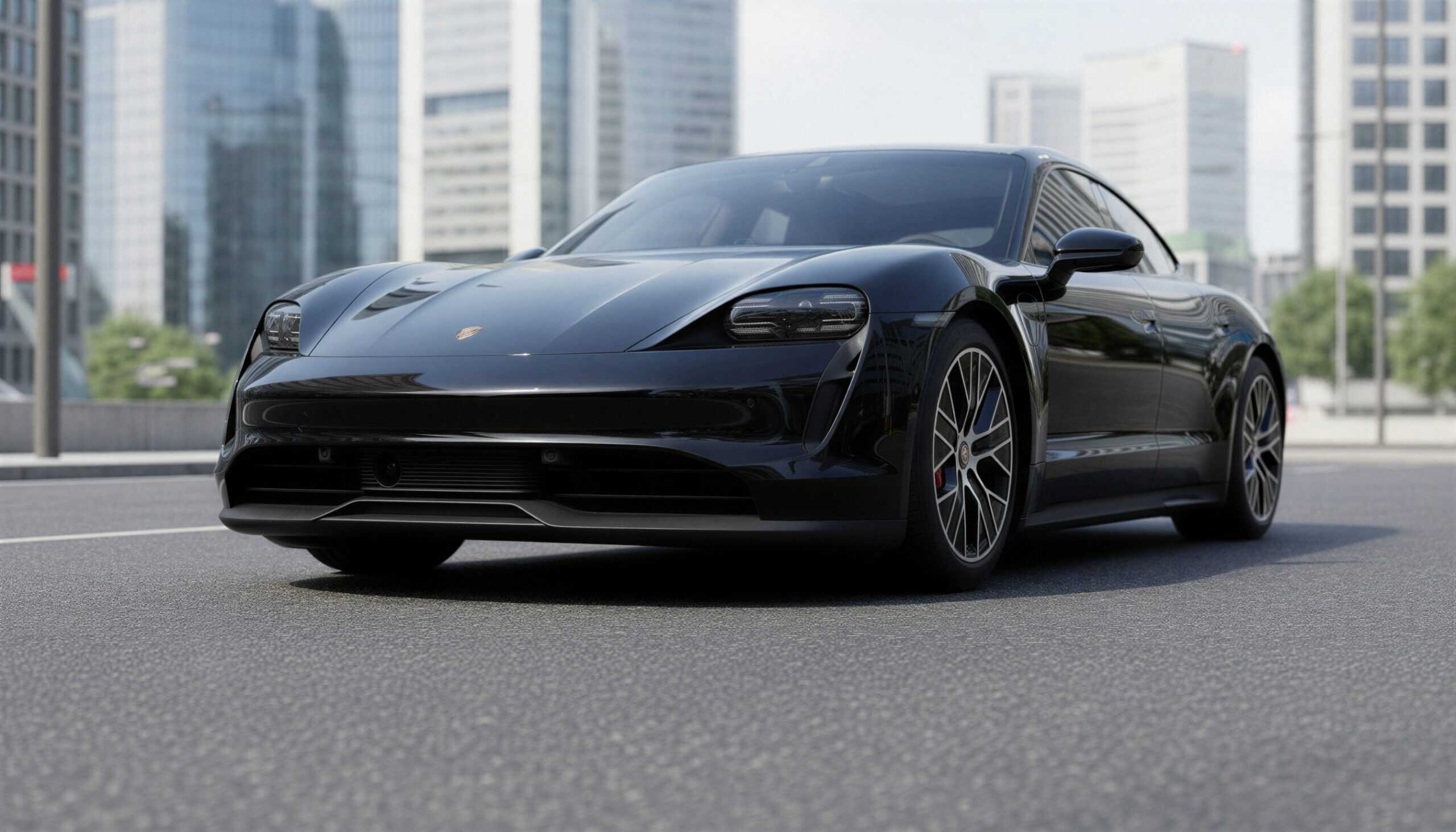 Porsche Taycan 4S mieten in Frankfurt hero