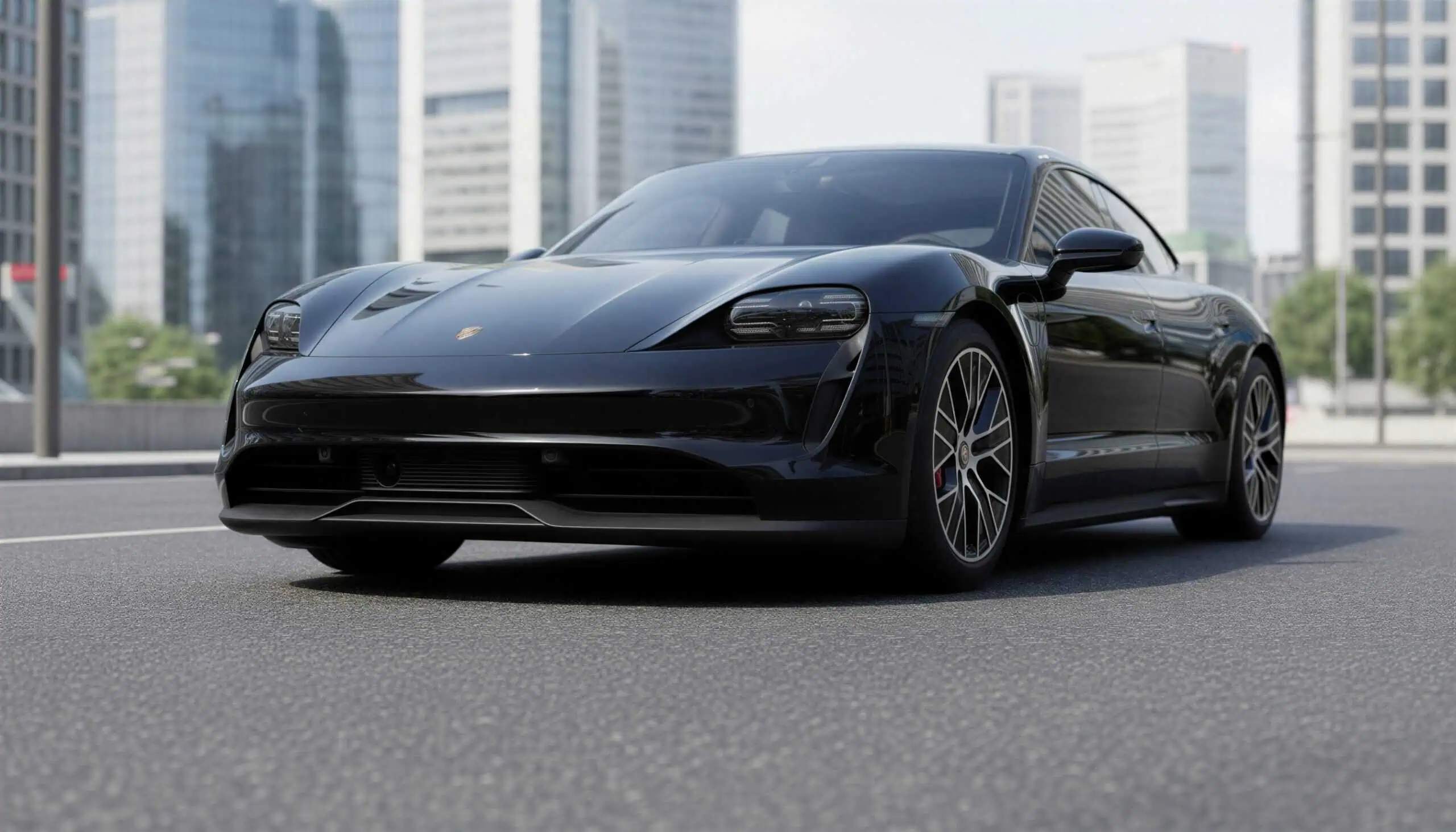 Porsche Taycan 4S mieten in Frankfurt hero