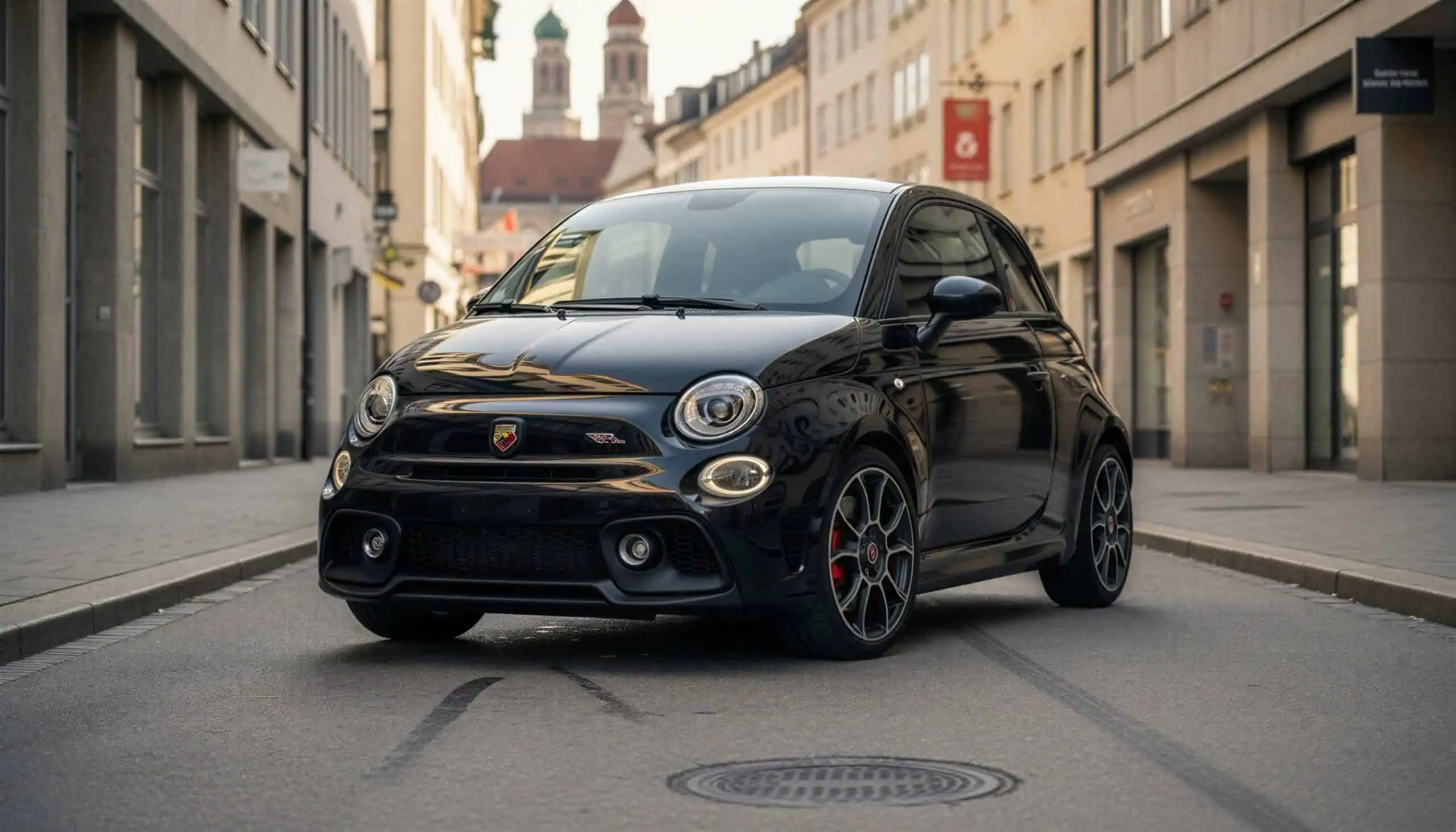 Abarth 595 Pista mieten in München hero