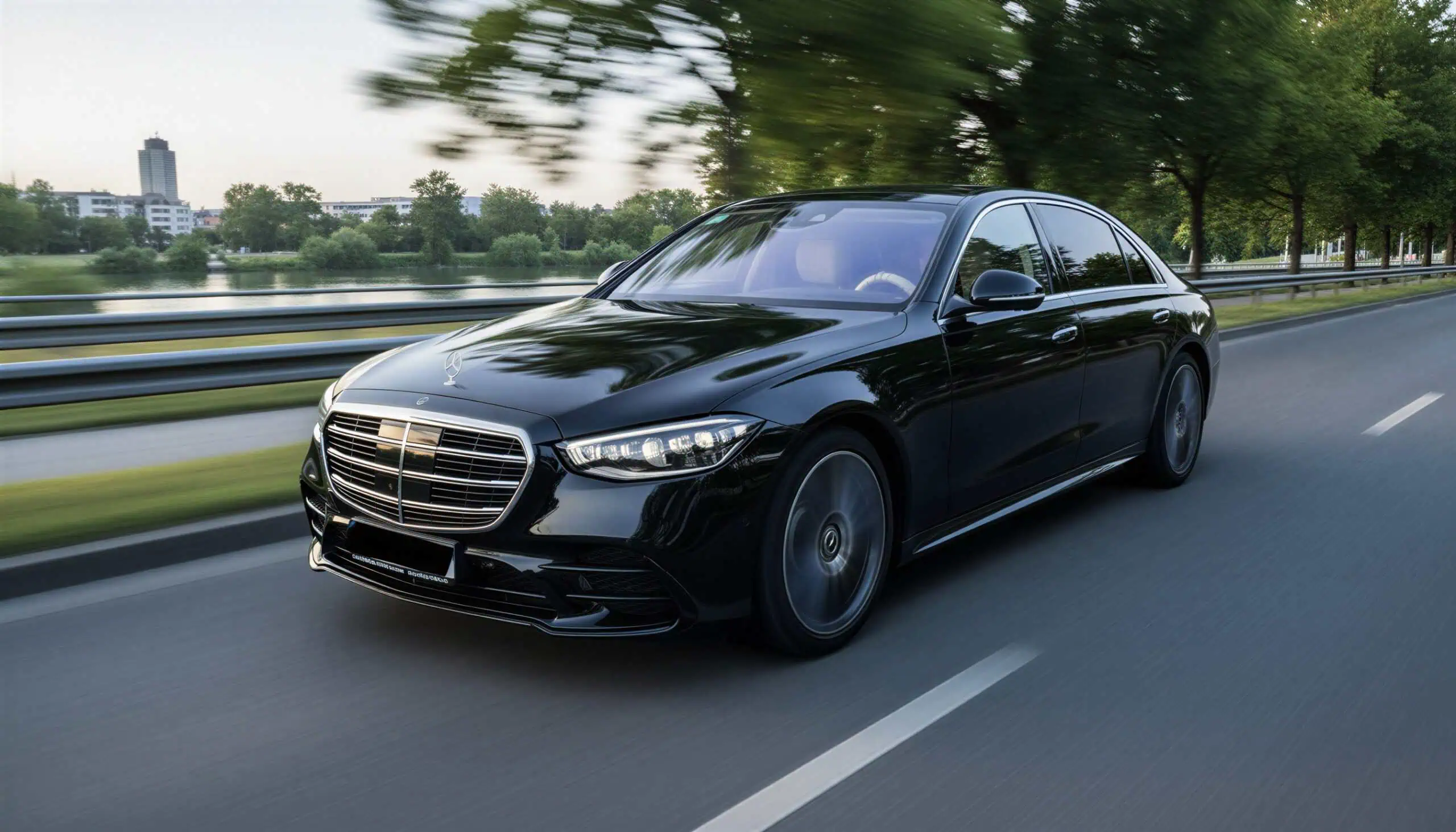 Mercedes-Benz S500L mieten in München hero