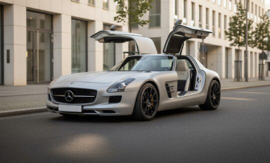 Mercedes-AMG SLS Coupé mieten in Berlin hero