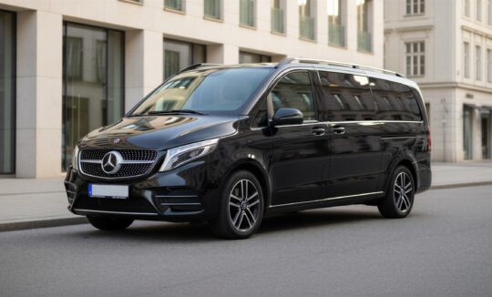 Mercedes V300 Extralong VIP mieten in München hero