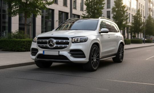 Mercedes-Benz GLS580 mieten in München hero