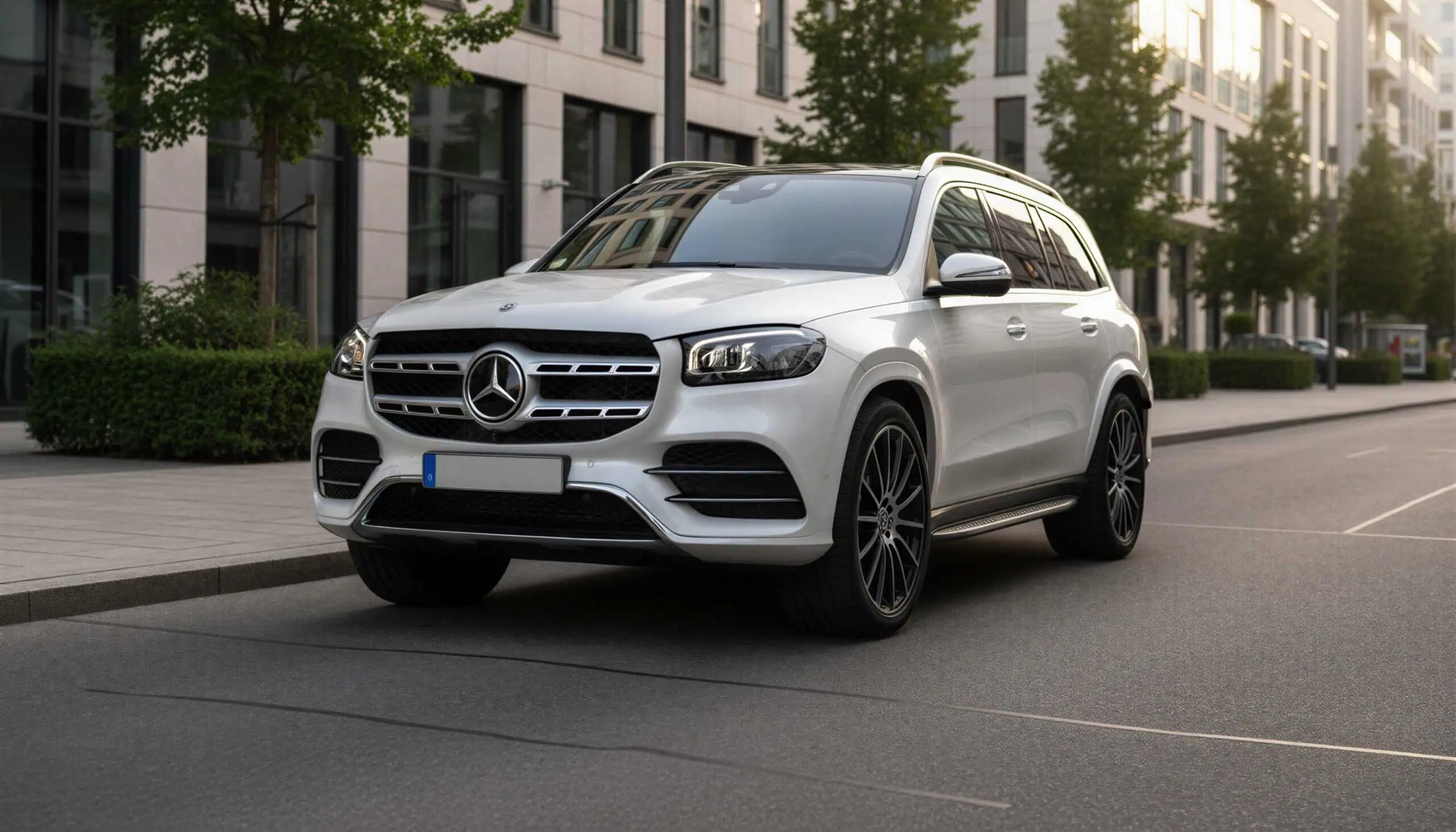Mercedes-Benz GLS580 mieten in München hero