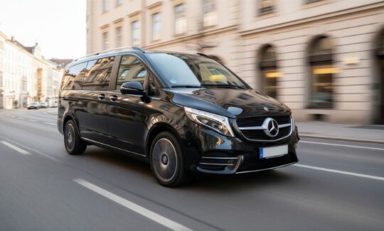 Mercedes V300 Extralong mieten in München hero
