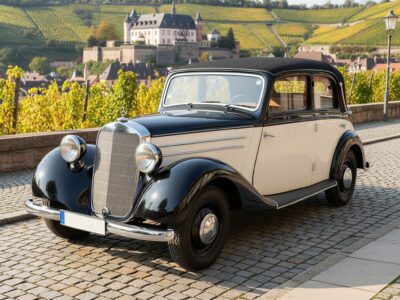 Mercedes-Benz 170 Oldtimer mieten in Würzburg hero
