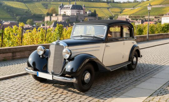 Mercedes-Benz 170 Oldtimer mieten in Würzburg hero