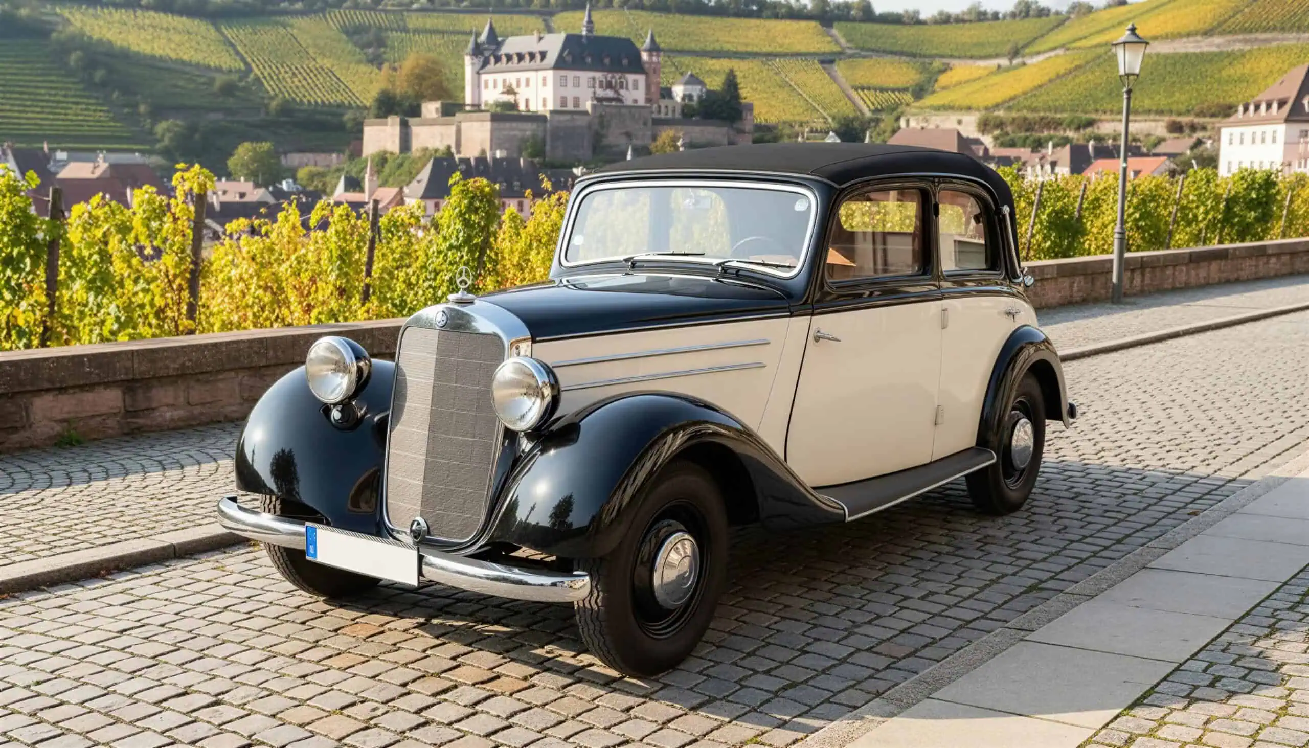 Mercedes-Benz 170 Oldtimer mieten in Würzburg hero