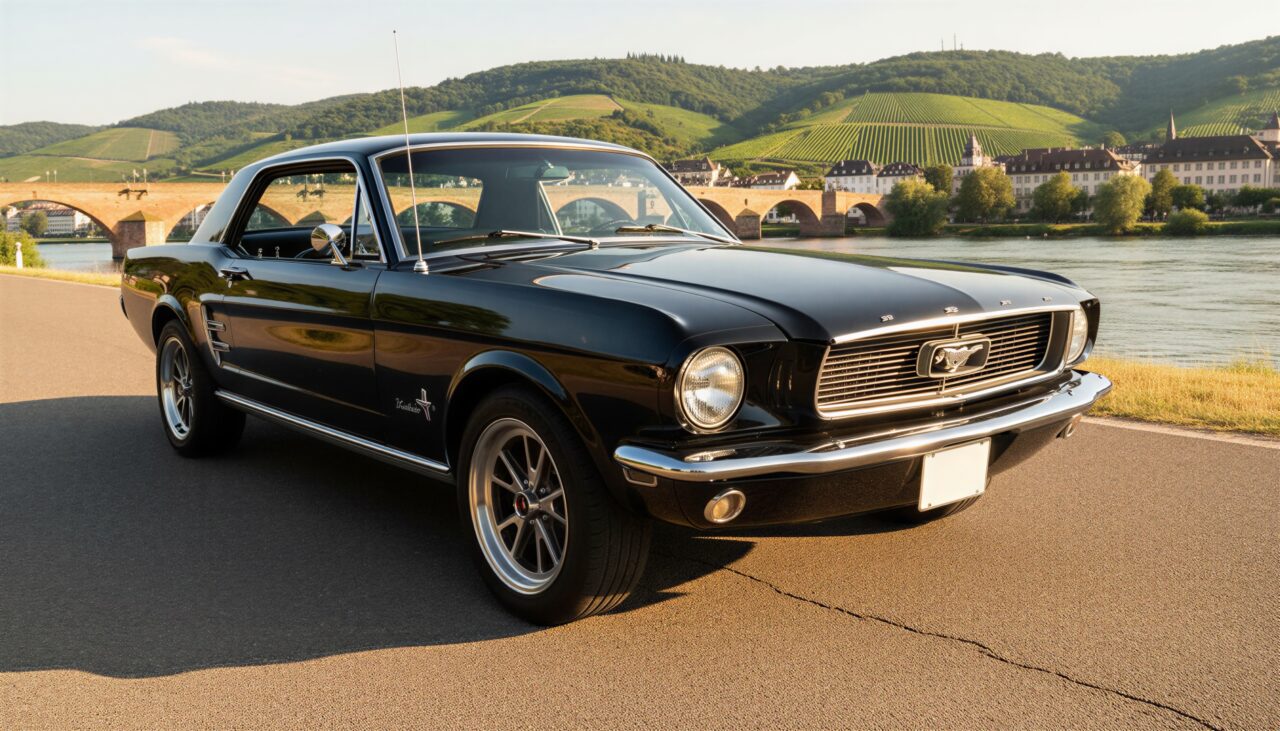 Ford Mustang Oldtimer mieten in Würzburg hero