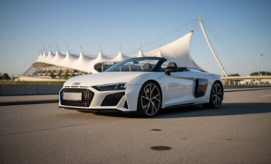 Audi R8 Performance Spyder hero
