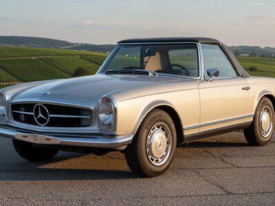 Mercedes 280 SL Pagode mieten in Stuttgart hero