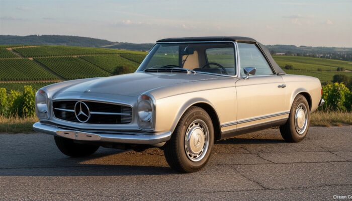 Mercedes 280 SL Pagode mieten in Stuttgart hero