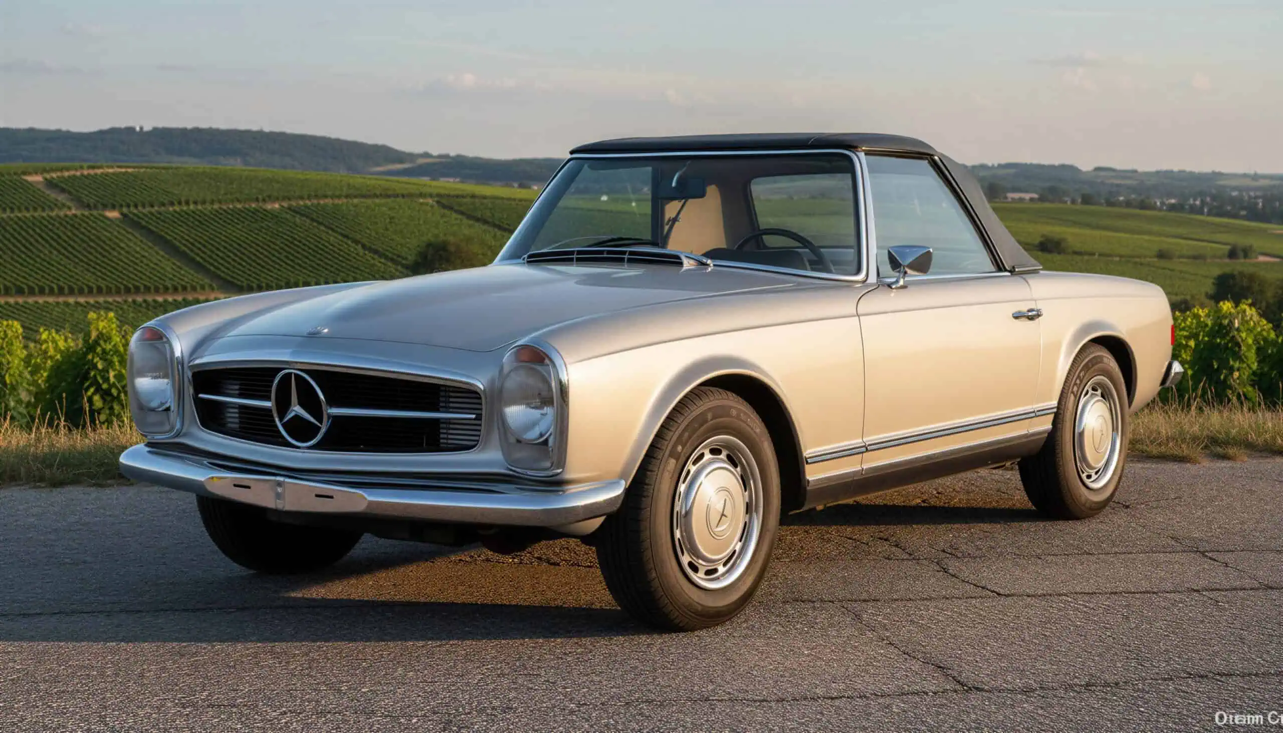 Mercedes 280 SL Pagode mieten in Stuttgart hero