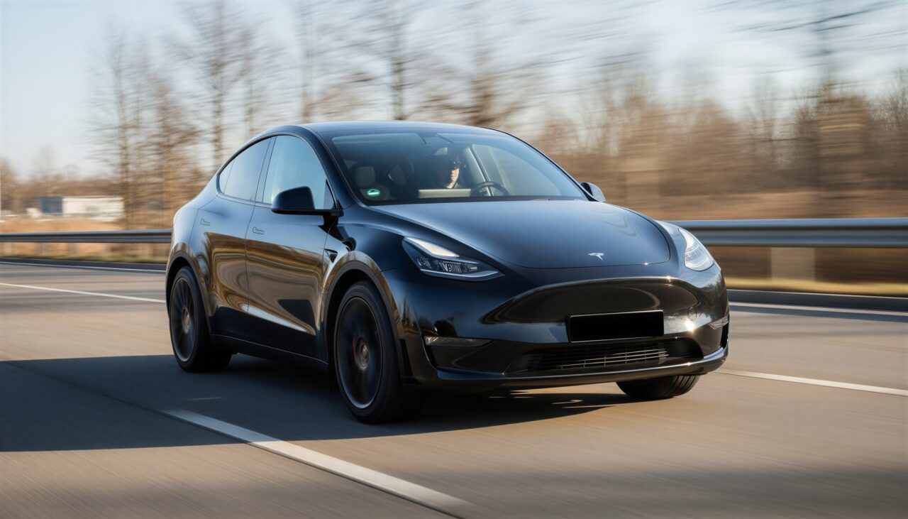 Tesla Model Y Performance mieten in München hero