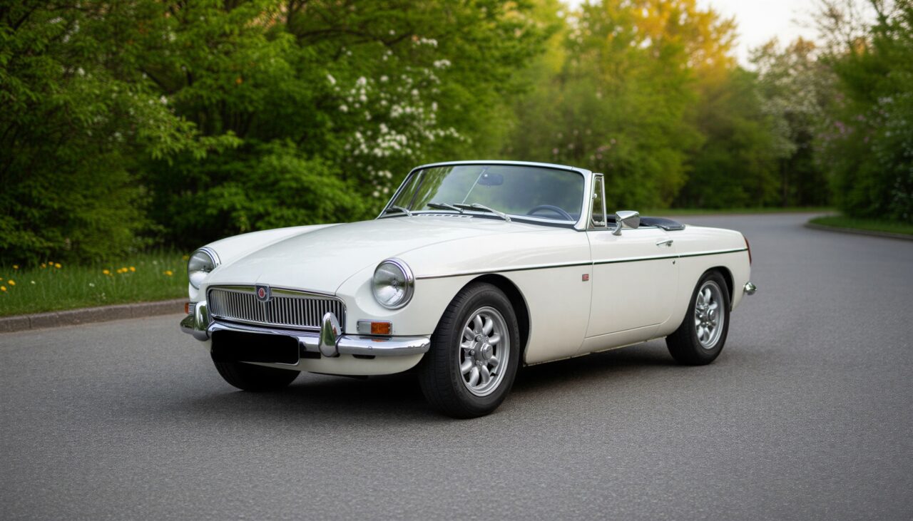 MGB Roadster Oldtimer mieten in München hero