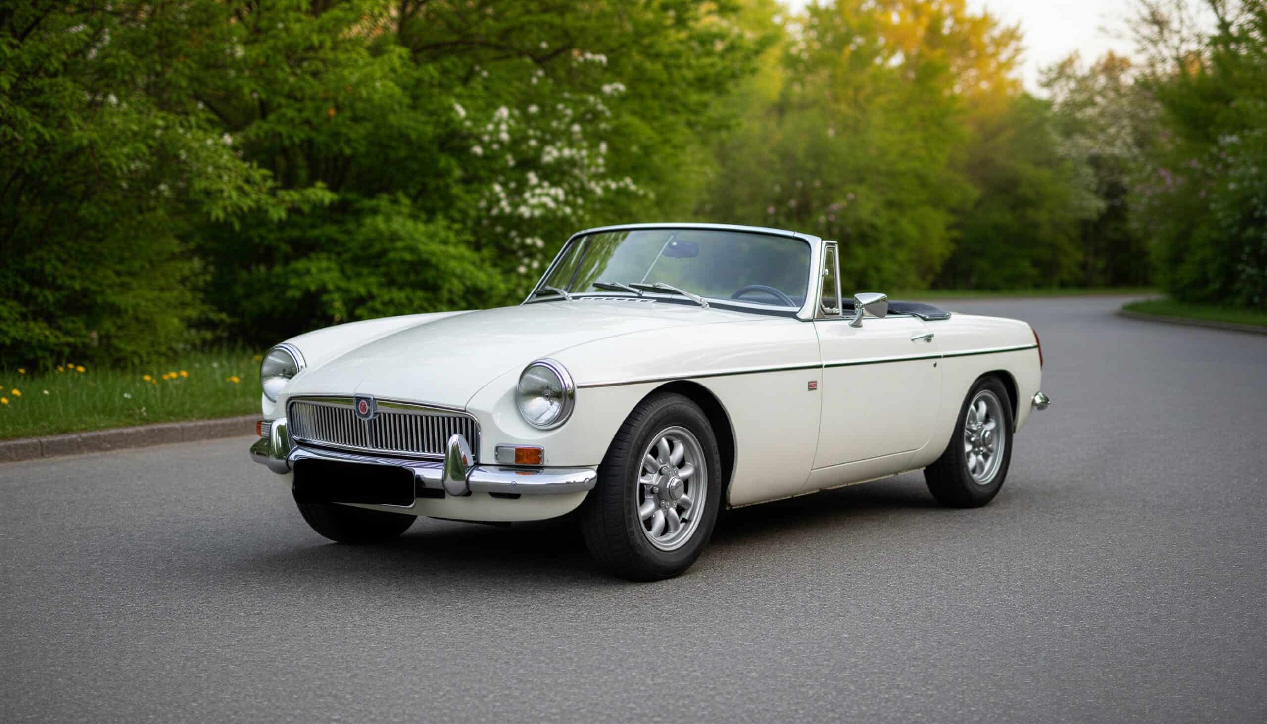 MGB Roadster Oldtimer mieten in München hero