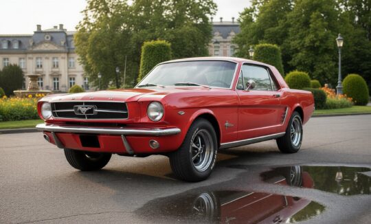 Ford Mustang Oldtimer mieten in Düsseldorf hero