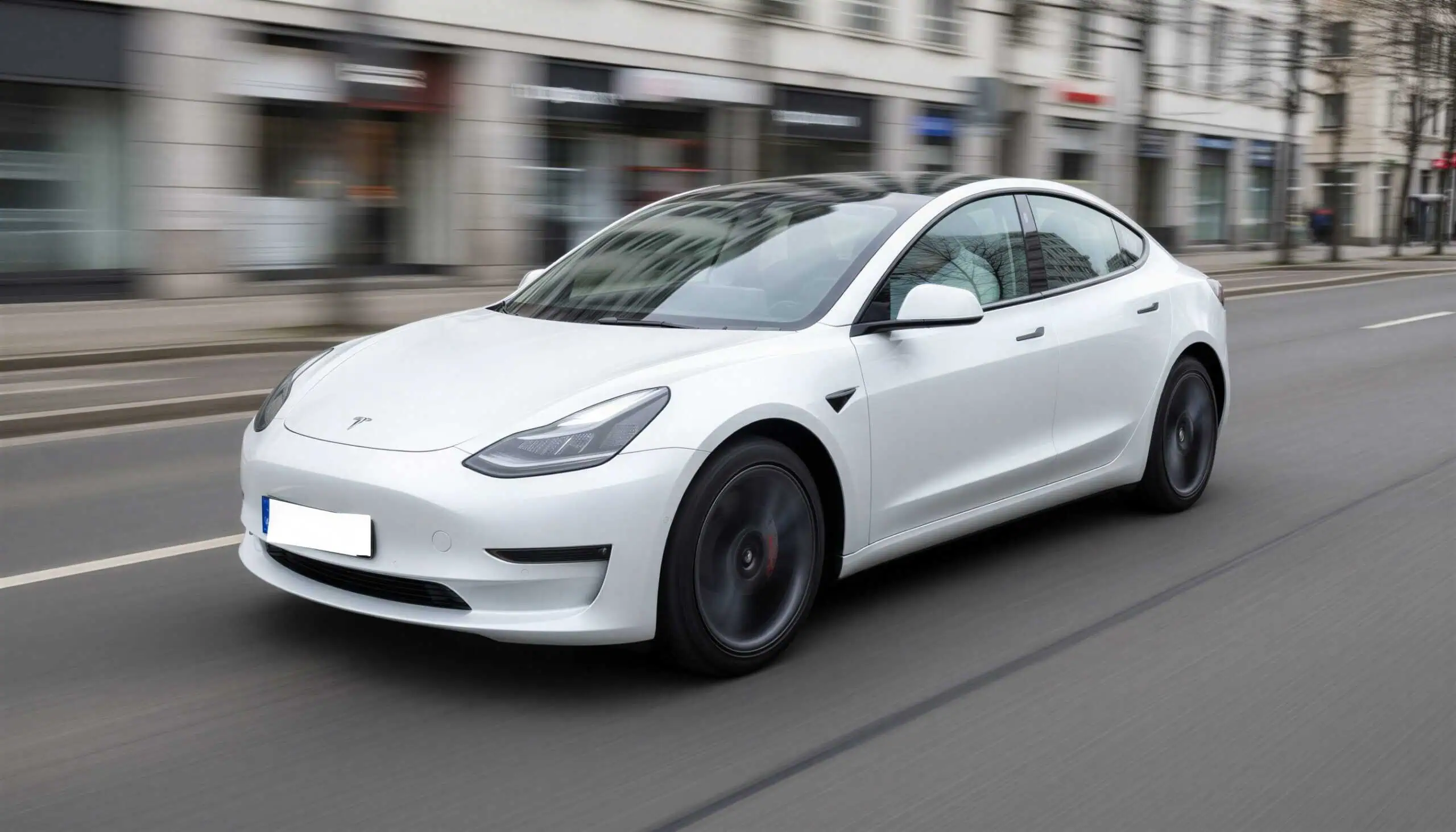 Tesla Model 3 Long Range mieten in Leipzig hero