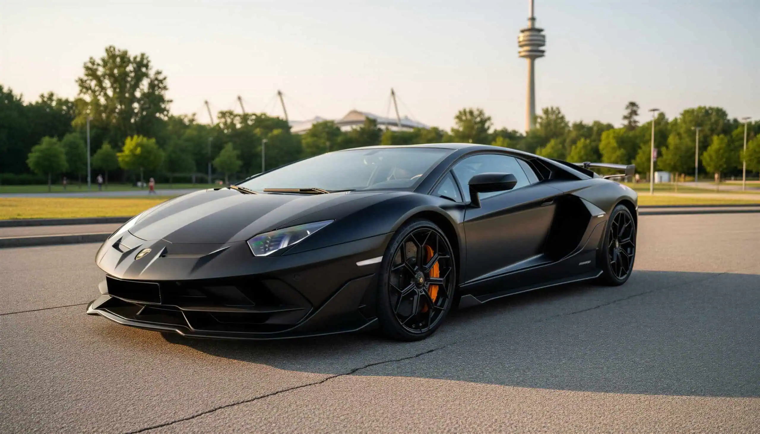 Lamborghini Aventador SVJ mieten in München hero