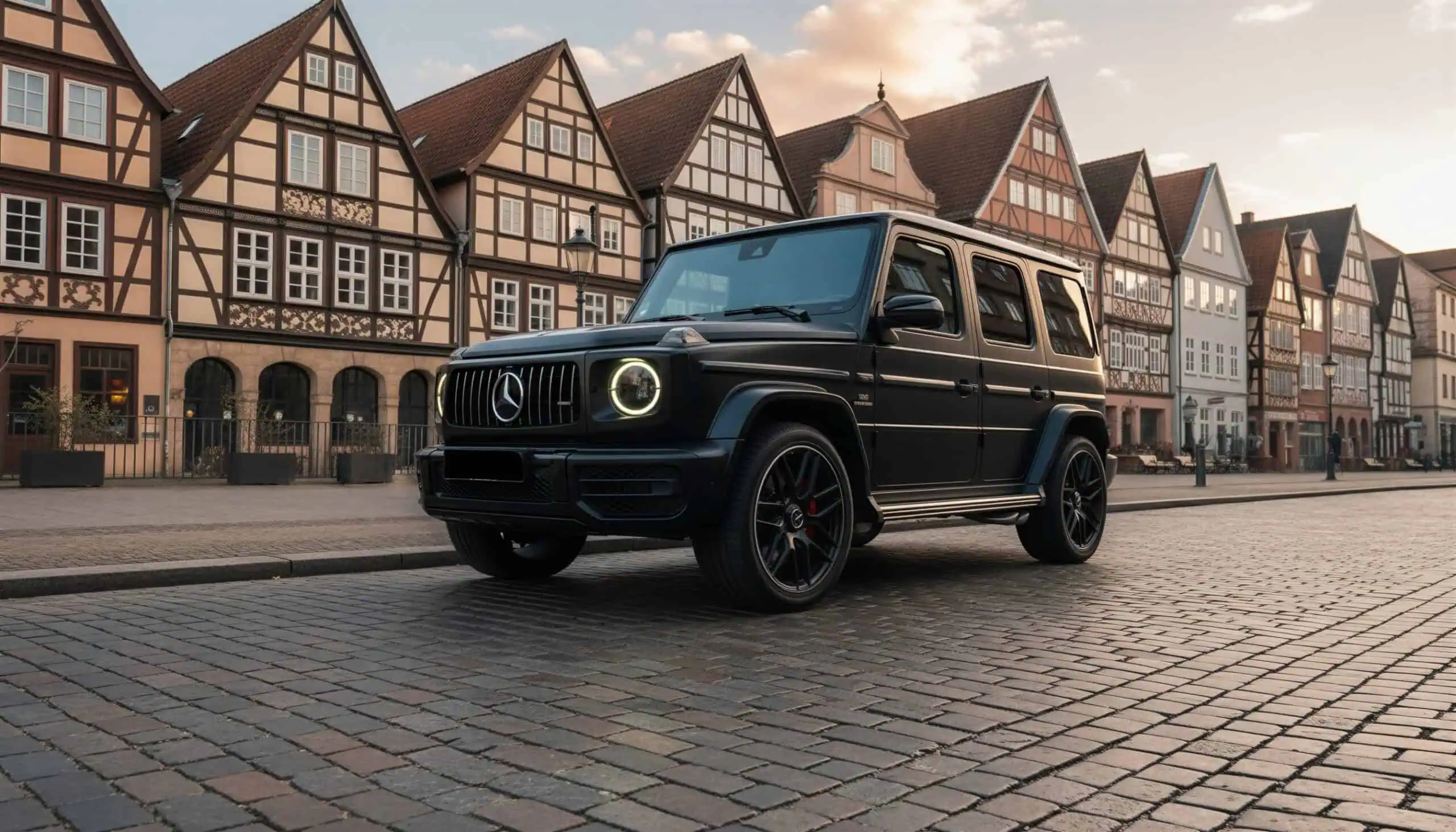 Mercedes G63 AMG mieten in Hamburg