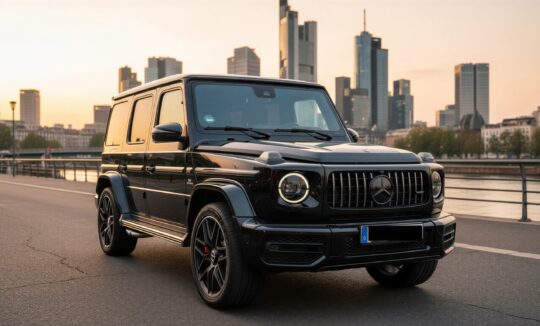 Mercedes G63 AMG mieten in Frankfurt