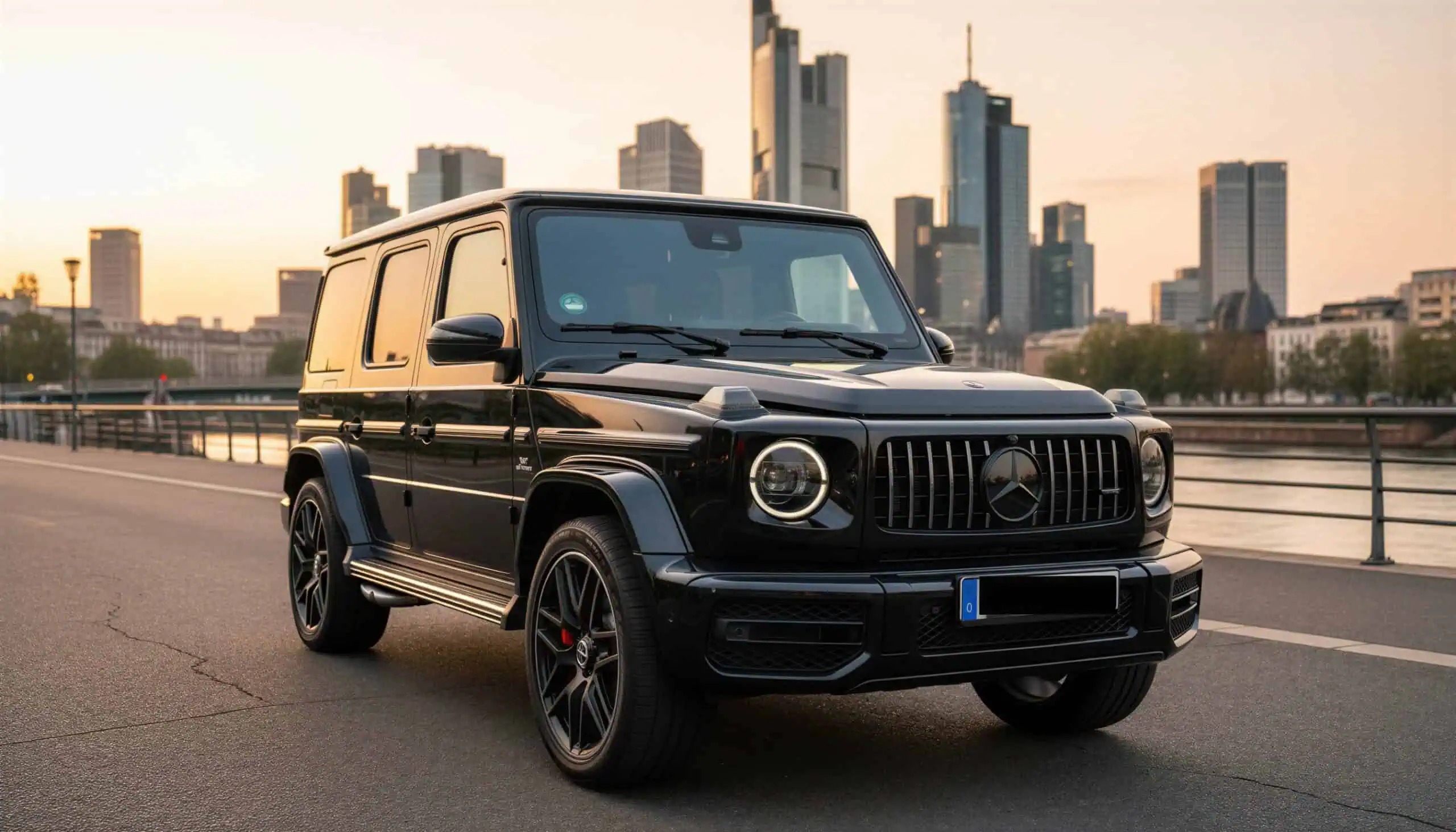 Mercedes G63 AMG mieten in Frankfurt