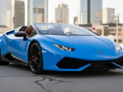 Lamborghini Huracan LP610-4 Spyder mieten in Frankfurt hero