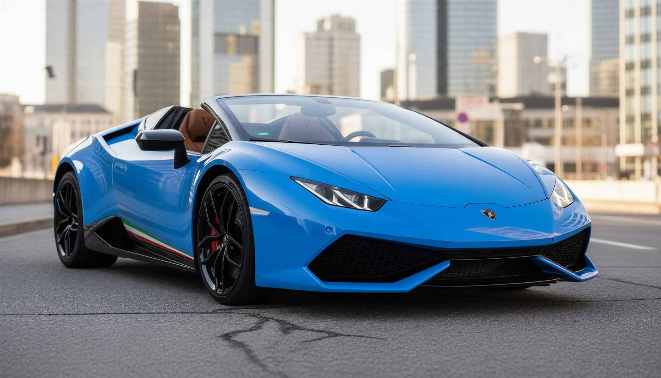 Lamborghini Huracan LP610-4 Spyder mieten in Frankfurt hero