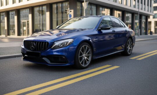 Mercedes-Benz C63S AMG mieten in Berlin hero