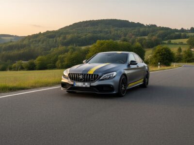 Mercedes C63S AMG mieten in Siegen hero
