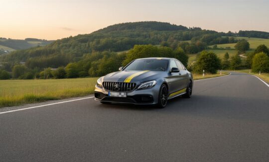 Mercedes C63S AMG mieten in Siegen hero