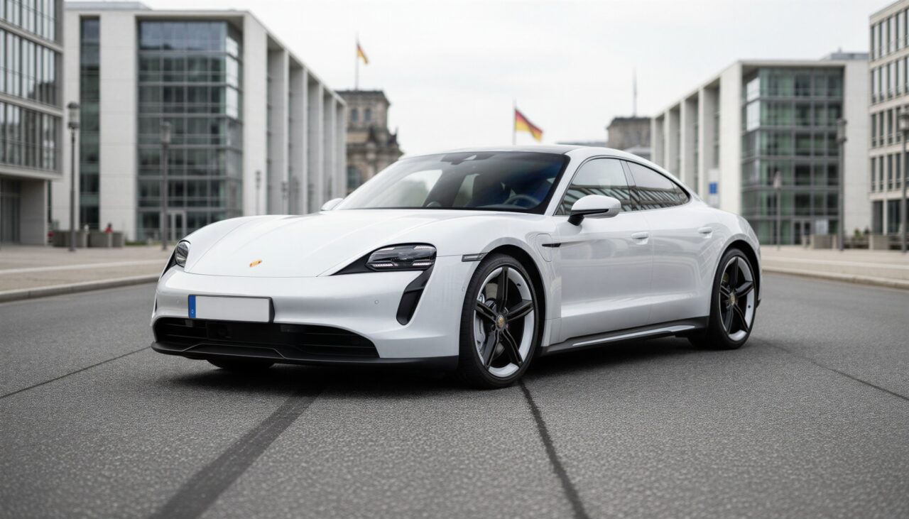 Porsche Taycan mieten in Berlin hero