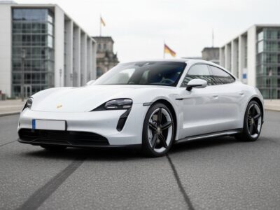 Porsche Taycan mieten in Berlin hero