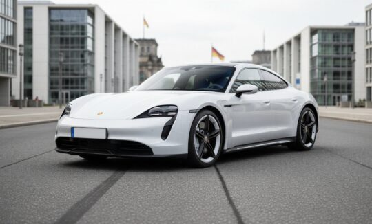 Porsche Taycan mieten in Berlin hero